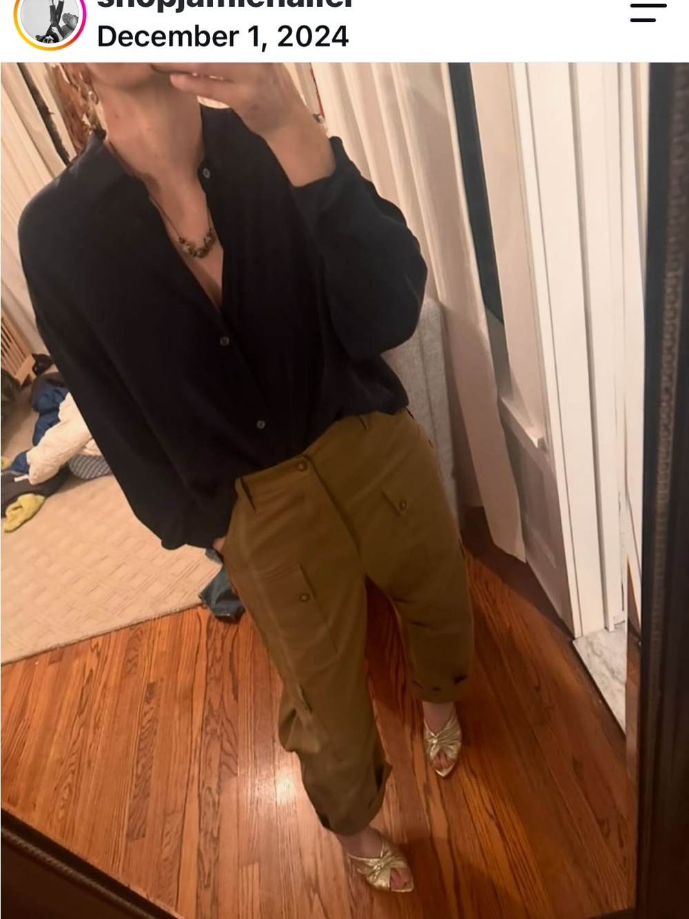Jamie Haller Fatigues in Chestnut - Picture 4 of 14